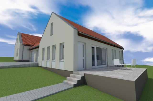 Keszthely Kertváros - Panoráma Lakópark - 4 lakásos kertkapcsolatos lakás - "D" lakás